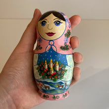 Load image into Gallery viewer, Matryoshka &quot;Winter&quot; mini
